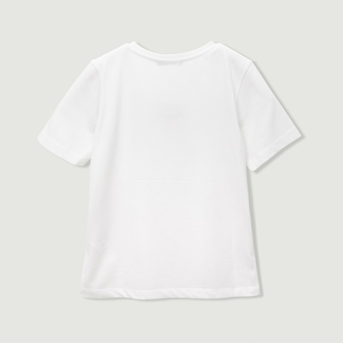 행텐 여성 베이직 슬림 라운드 티셔츠 10420-131-411-05