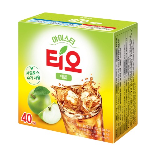 동서 아이스티 티오 사과맛 40T