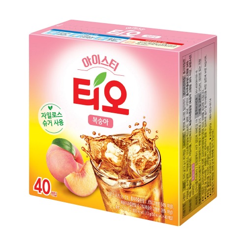 동서 아이스티 티오 복숭아맛 40T