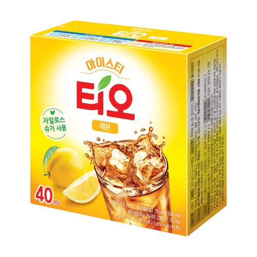 동서 아이스티 티오 레몬맛 40T