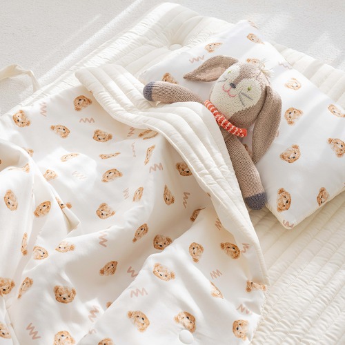 메리투투 사계절용 모달 베어 유아동 낮잠이불